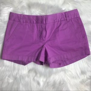 J.Crew 3 inch Broken In Chino Shorts - Lilac - 6